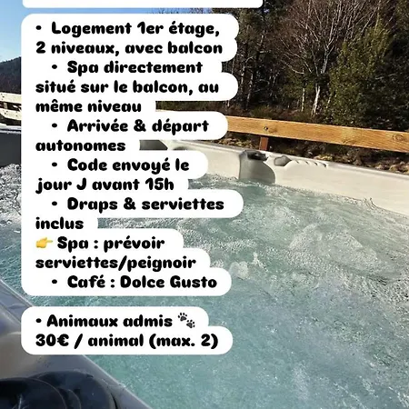 Grange De L'ancienne Ecole Avec Jacuzzi Prive Gerardmer